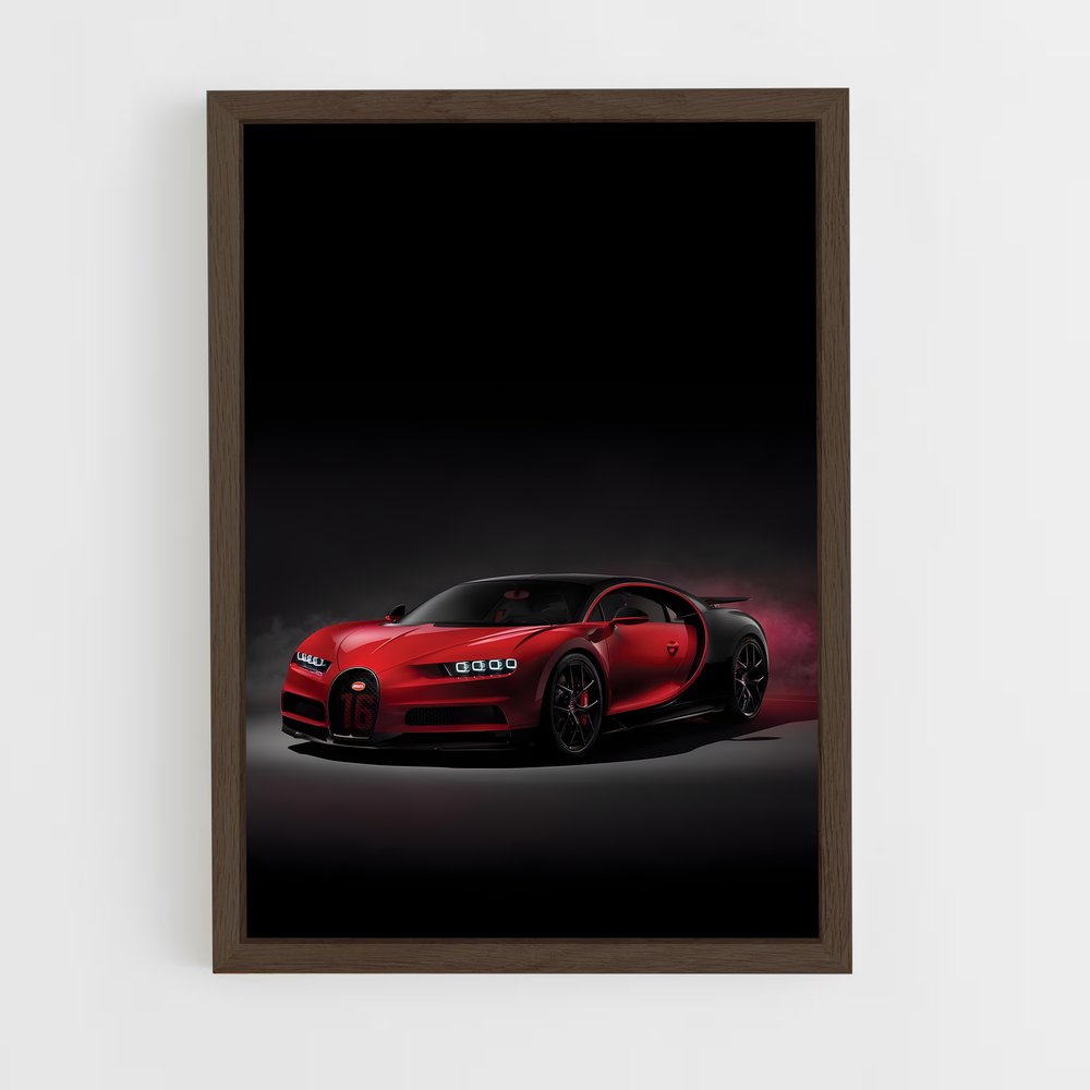 Poster Chiron Concept – affiche Bugatti (vue 5)